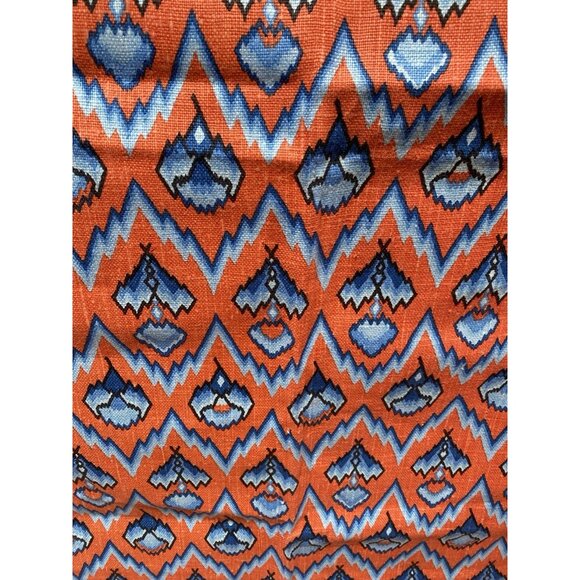 Brunschwig & Fils 1975 Handprint The Winterthur Collection 43” W X 55” L - Picture 2 of 6